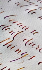 Caligrafía inglesa