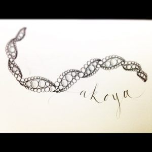 akoya zentangle caligrafia