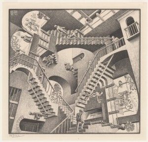 Escher Relativity