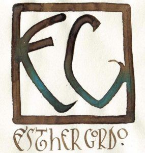 Logotipo Esther Gordo.