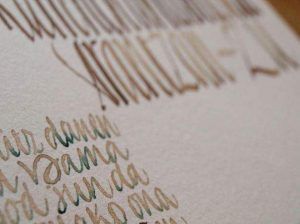 Arantzazu 2017, Letras con degradado