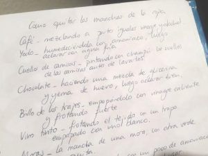 Cómo vi mejorar mi letra.